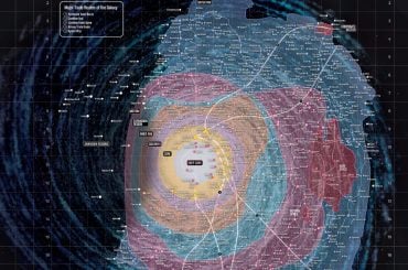 Mapa galáctico de STAR WARS é colossal e o tipo de maravilha nerd que nos faz lembrar do tamanho desse universo