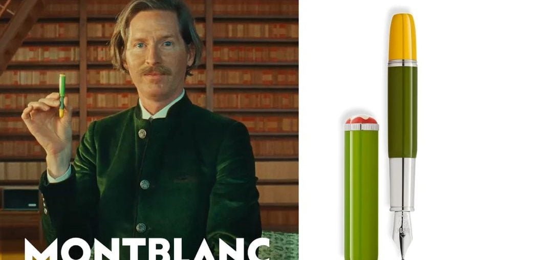 Montblanc e Wes Anderson criam caneta que parece saída direto de um de seus filmes
