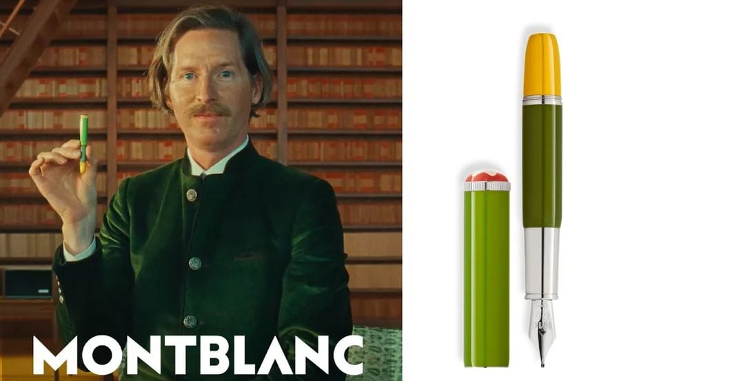 Montblanc e Wes Anderson criam caneta que parece saída direto de um de seus filmes