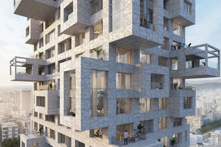 Projeto de prédio 'Out of the Box' parece ter saído direto do Minecraft