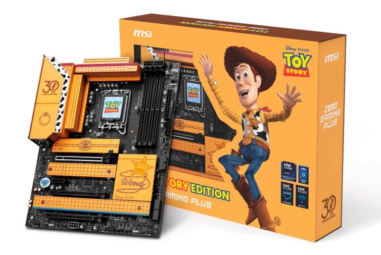 Edição limitada de PC da Disney Pixar com a MSI parece ter saído direto de Toy Story