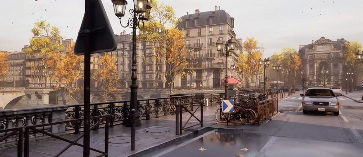 Já está disponível para download a impressionante demo de Paris feita pela Scans Factory na Unreal Engine 5.6