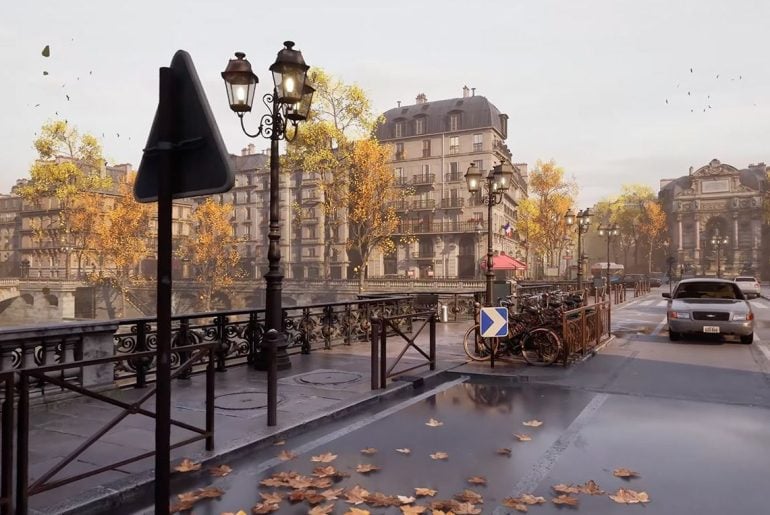 Já está disponível para download a impressionante demo de Paris feita pela Scans Factory na Unreal Engine 5.6