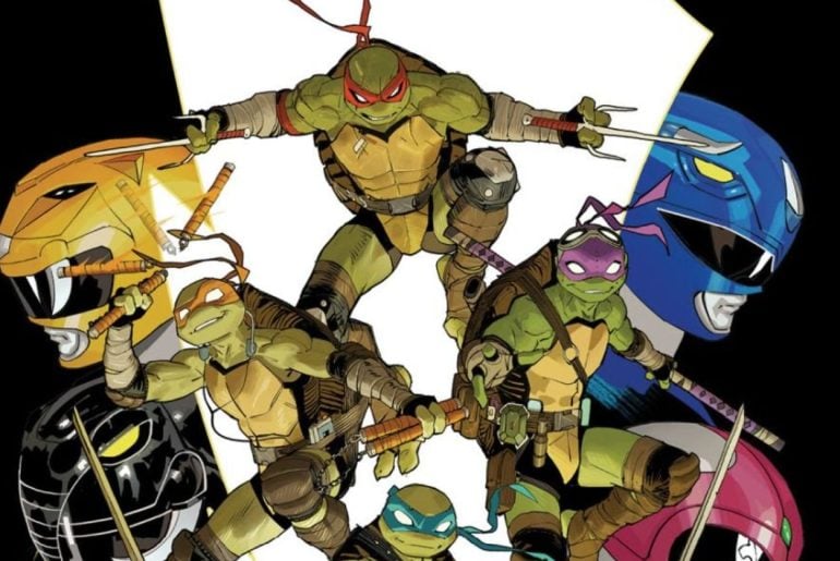 Power Rangers e Tartarugas Ninja se reencontram em novo crossover nos quadrinhos