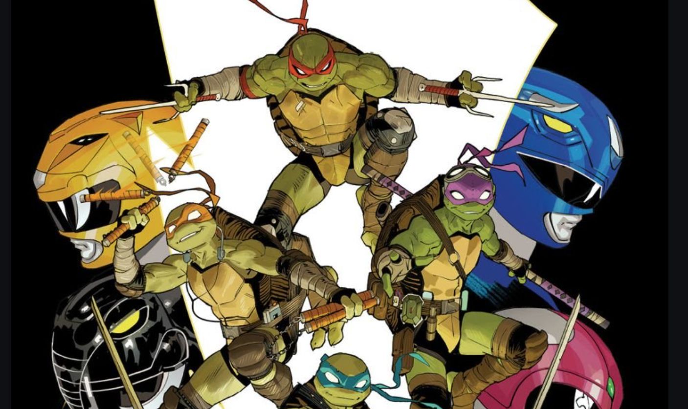 Power Rangers e Tartarugas Ninja se reencontram em novo crossover nos quadrinhos
