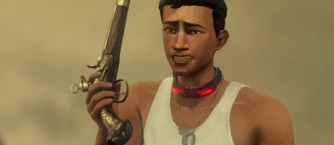 A icônica pistola de pederneira de Predador está de volta em Predator: Killer of Killers