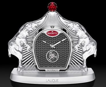 Relógio de mesa da Bugatti custa R$ 1,3 milhão e não tem nenhuma função inteligente