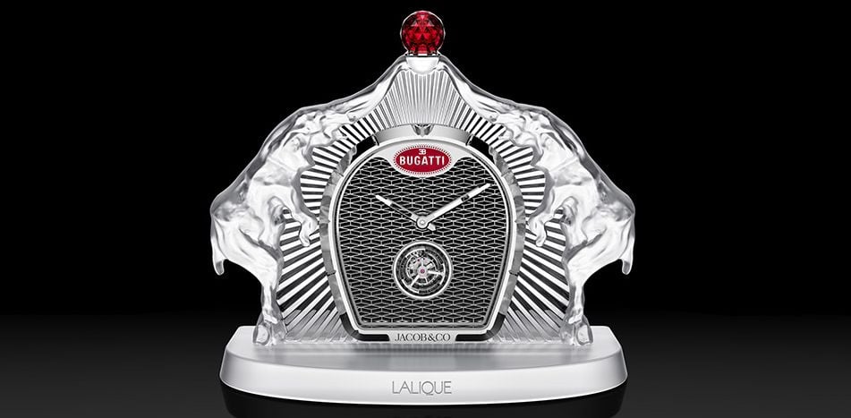 Relógio de mesa da Bugatti custa R$ 1,3 milhão e não tem nenhuma função inteligente