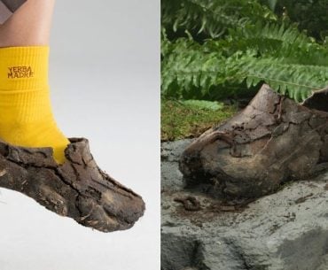 Marca de bebidas lança sapatos feitos de terra que se desfazem enquanto você caminha