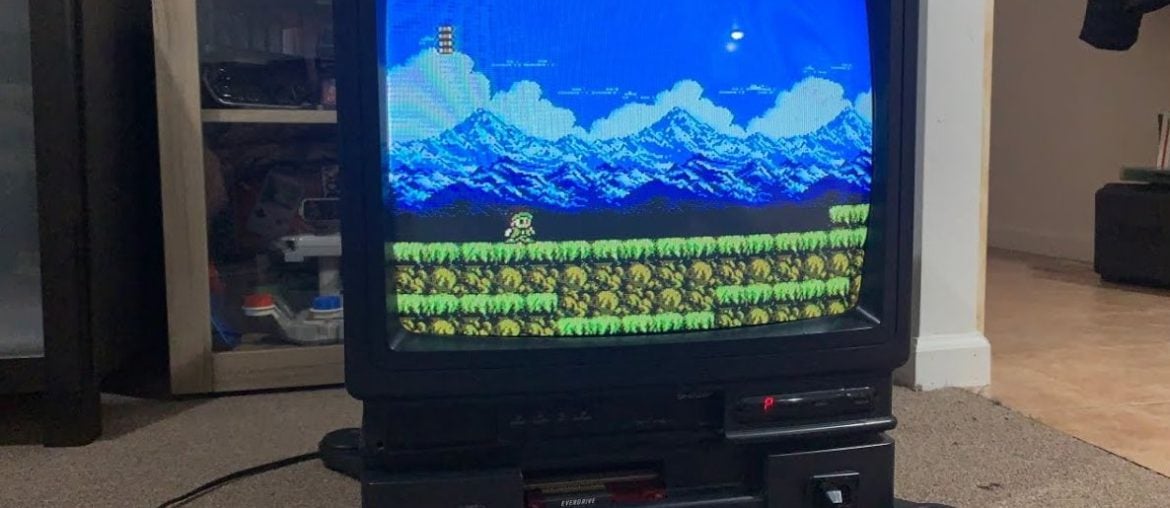 Um olhar sobre a Sharp Nintendo TV de 1989, a televisão com um NES embutido
