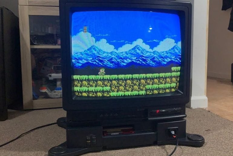 Um olhar sobre a Sharp Nintendo TV de 1989, a televisão com um NES embutido
