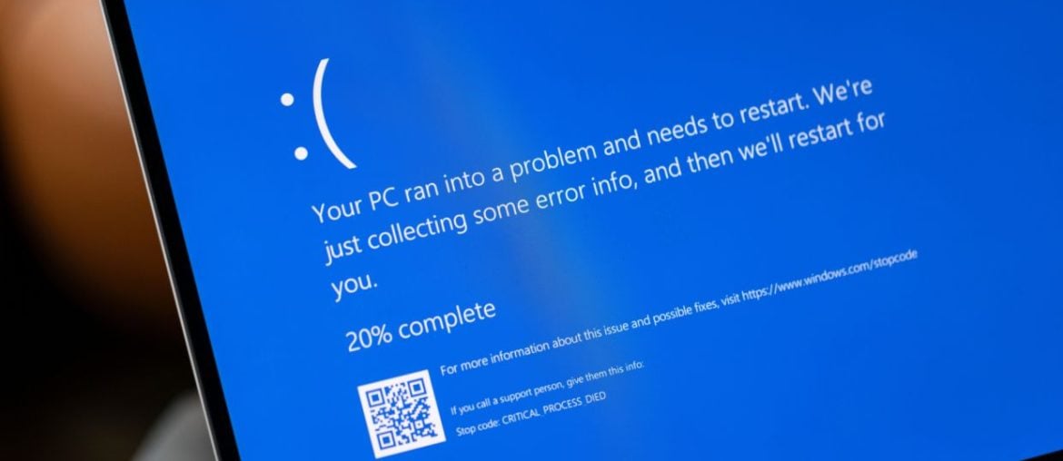 Microsoft aposenta a icônica ‘Tela Azul da Morte’ e a substitui por versão preta após 40 anos