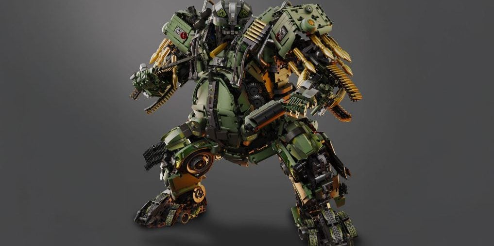 Transformers Hound ganha versão de blocos de montar, com barba e tudo