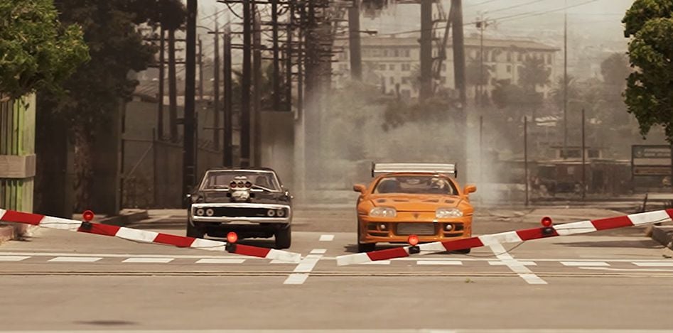 Fãs de Velozes e Furiosos usam impressora 3D e miniaturas para recriar corrida final icônica do primeiro filme