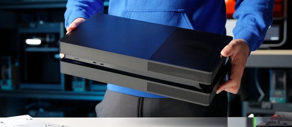 Case do PS5 da BoxPlates deixa o console com estilo minimalista e reto
