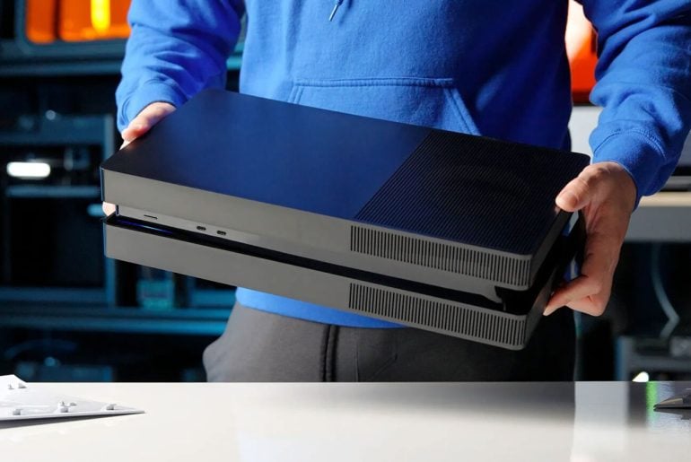 Case do PS5 da BoxPlates deixa o console com estilo minimalista e reto