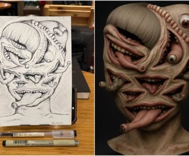 Com ajuda do ChatGPT, artista transforma esboços em ilustrações 3D de pesadelo