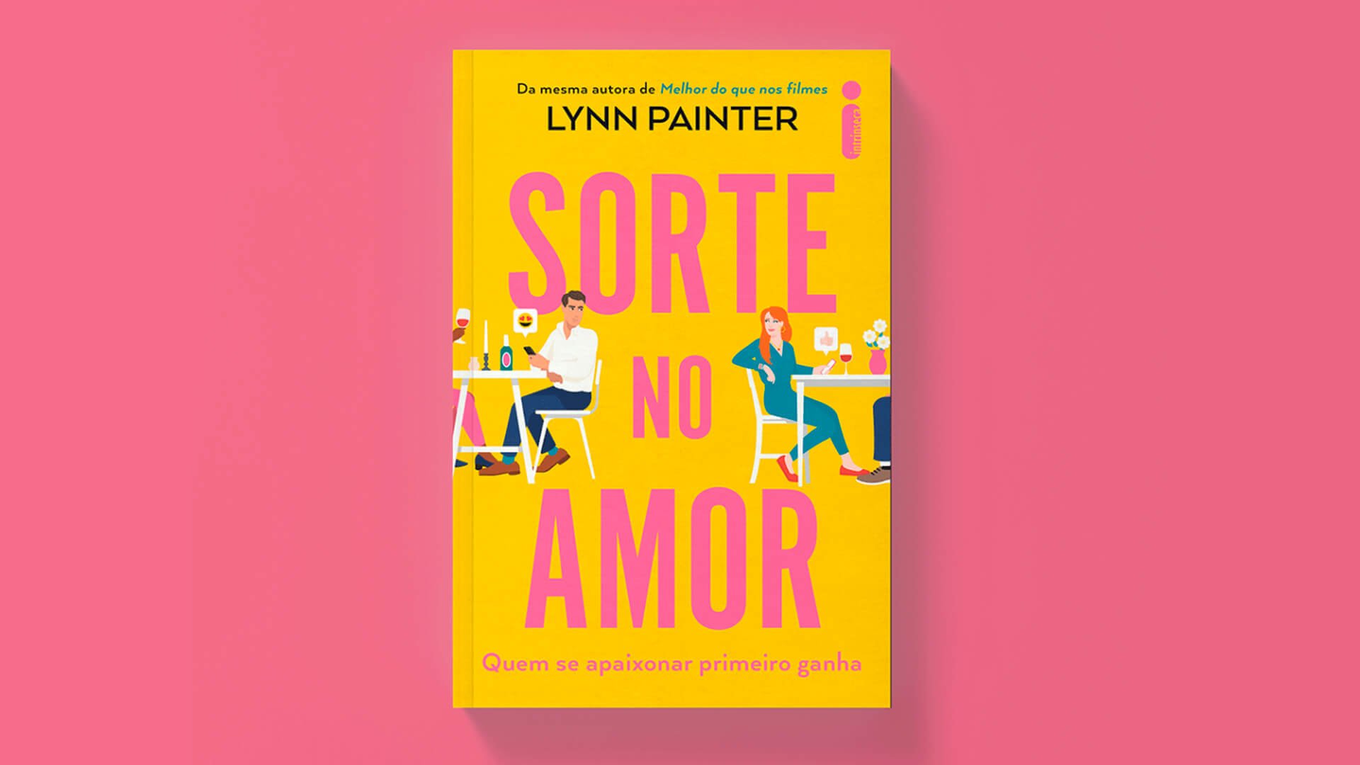 Lançamento de Sorte no Amor com Lynn Painter na Bienal do Livro Rio 2025