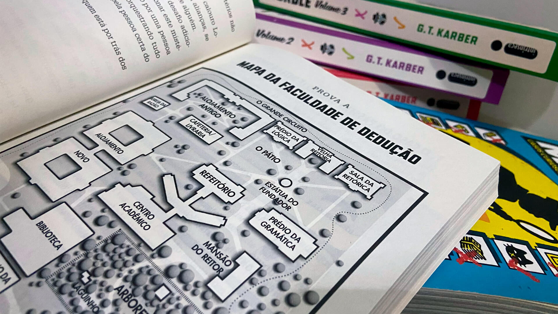 Murdle: A Escola de Mistérios chega ao Brasil com presença confirmada de G. T. Karber na Bienal do Livro do Rio