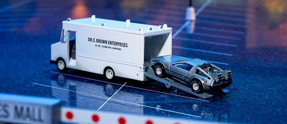 Hot Wheels celebra os 40 anos de De Volta para o Futuro