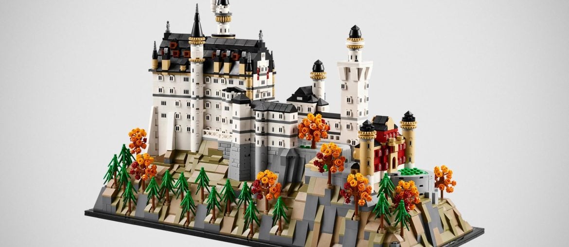 Direto da Baviera: o icônico Castelo de Neuschwanstein vira set da LEGO