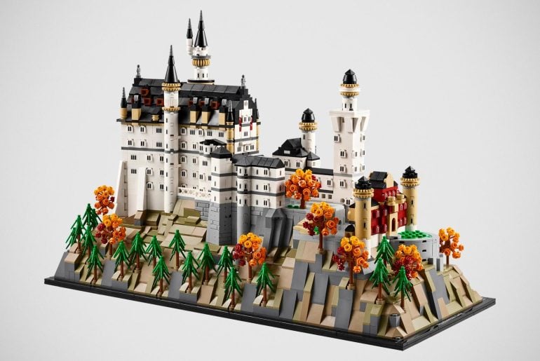 Direto da Baviera: o icônico Castelo de Neuschwanstein vira set da LEGO