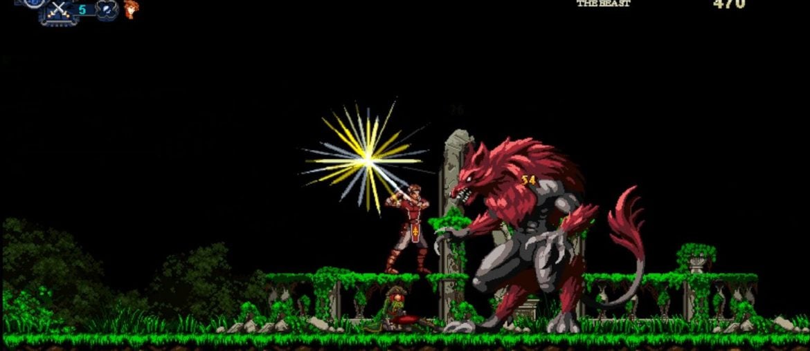 Parece um Super Castlevania IV no SNES, mas é um novo game: Chronicles of the Wolf