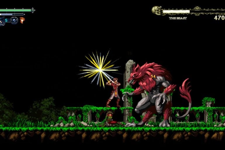 Parece um Super Castlevania IV no SNES, mas é um novo game: Chronicles of the Wolf
