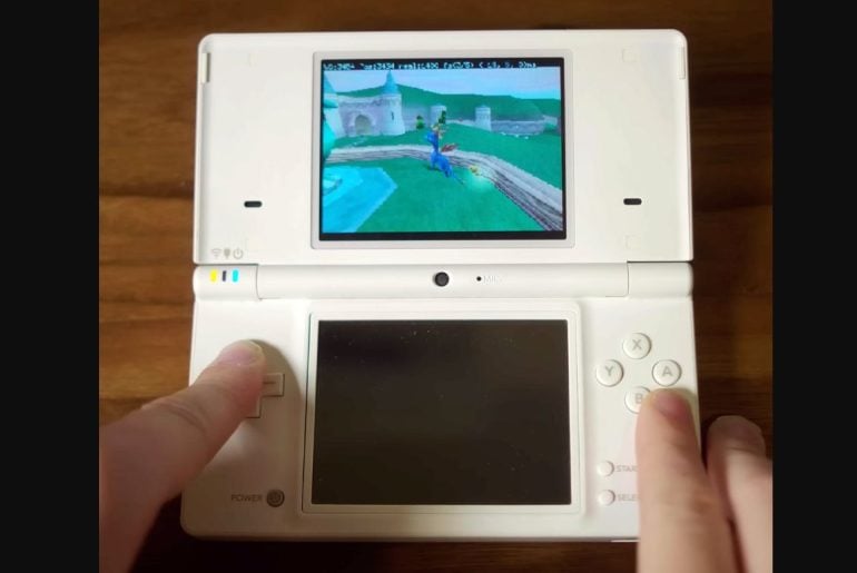 Flashcart DSTWO do Nintendo DS Roda Jogos de PlayStation e Muito Mais