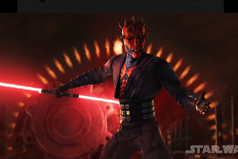 Primeira imagem revela Darth Maul em nova série animada Star Wars: Maul – Shadow Lord
