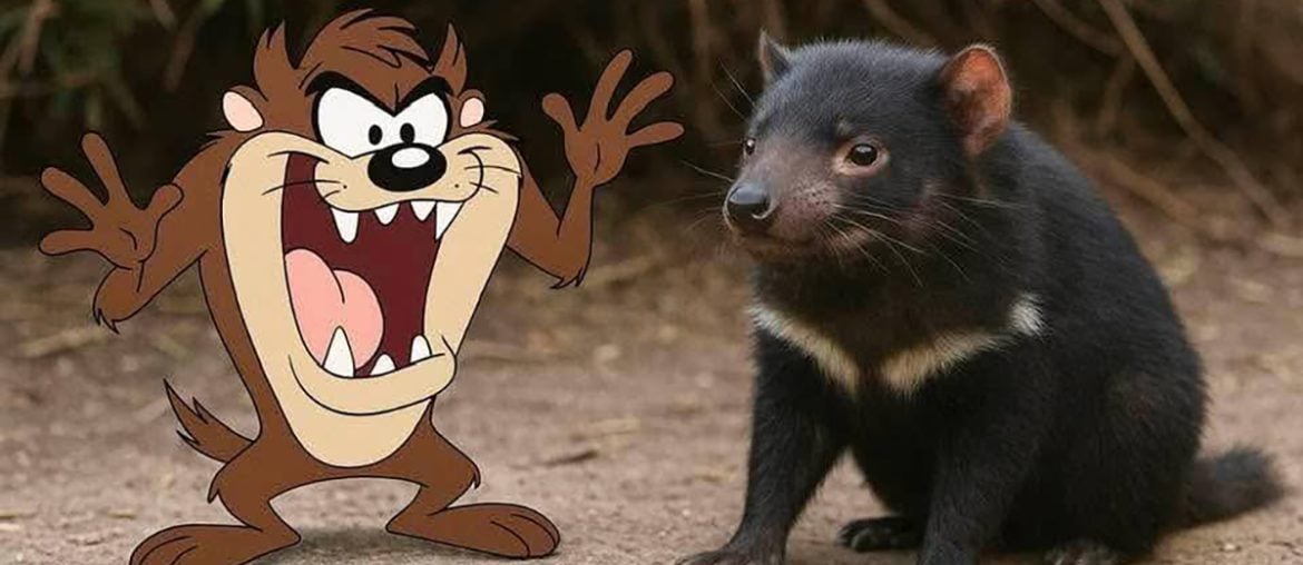 Personagens de desenhos animados e seus animais de inspiração