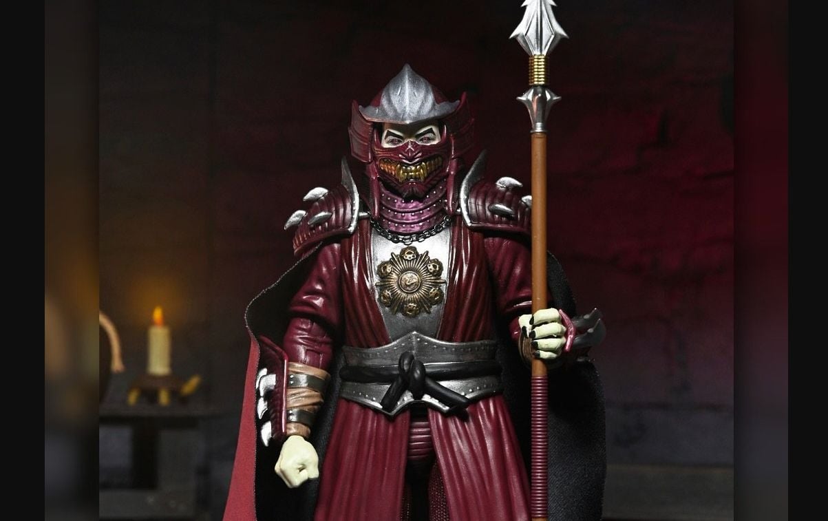 NECA revela edição especial do Destrutor como Drácula na linha Universal Monsters x Tartarugas Ninja