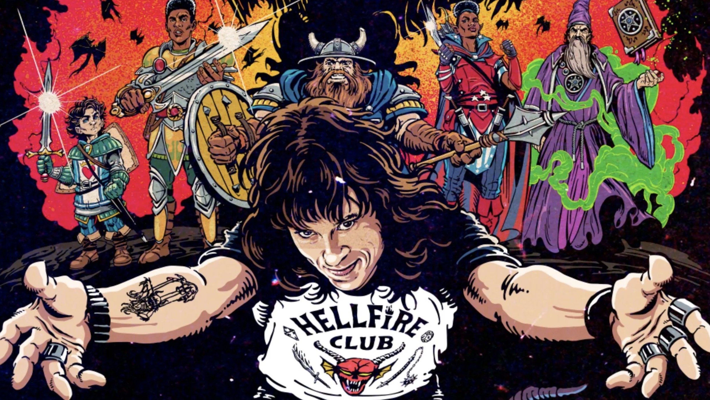 Dungeons & Dragons e Stranger Things se unem em novo jogo de tabuleiro: Bem-vindo ao Clube do Inferno