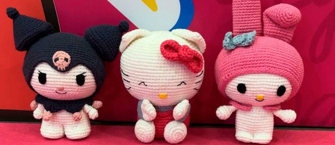 Hello Kitty & Friends chega na versão amigurumi