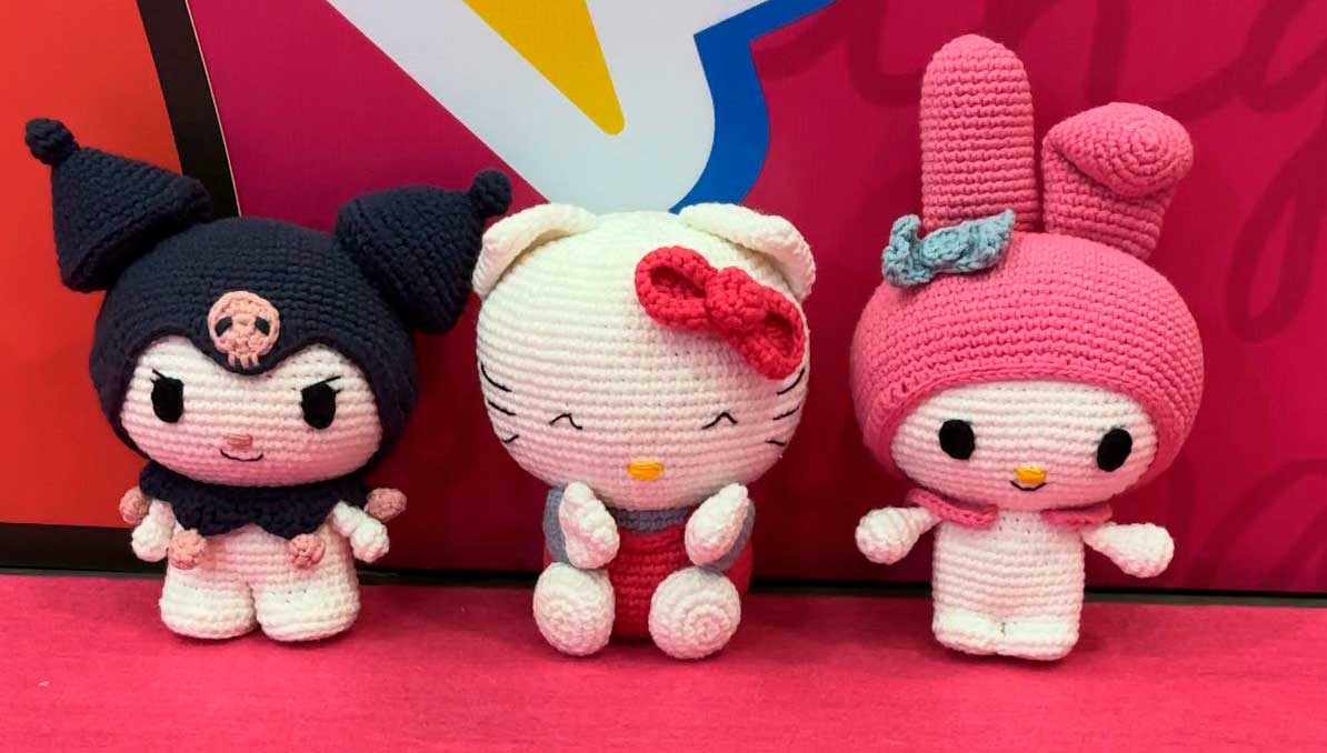 Hello Kitty & Friends chega na versão amigurumi