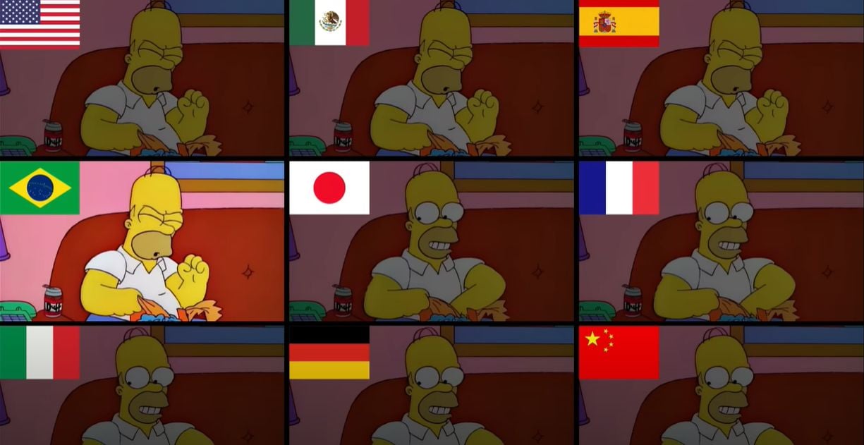 Frases clássicas de Os Simpsons em 9 idiomas diferentes