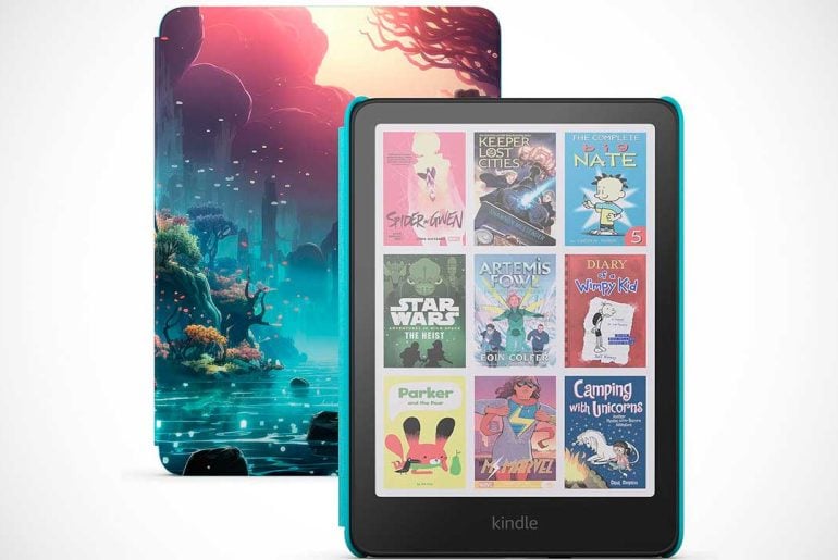Novo Kindle Colorsoft Kids da Amazon traz histórias infantis à vida com tela colorida e foco total na leitura
