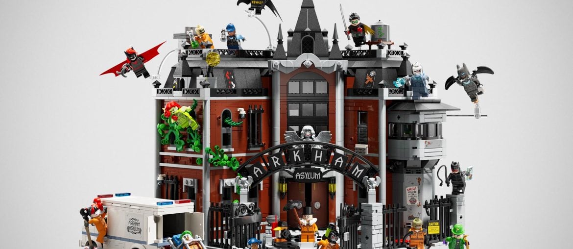 LEGO Batman Arkham Asylum tem quase 3 mil peças e 16 minifiguras em edição para colecionadores