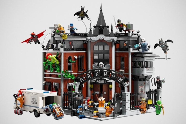LEGO Batman Arkham Asylum tem quase 3 mil peças e 16 minifiguras em edição para colecionadores