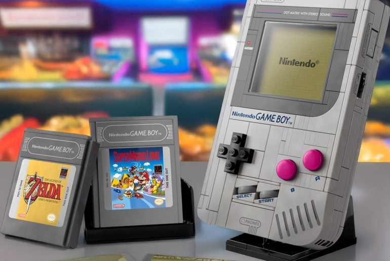 LEGO transforma o clássico Game Boy de 1989 em um set nostálgico com 421 peças