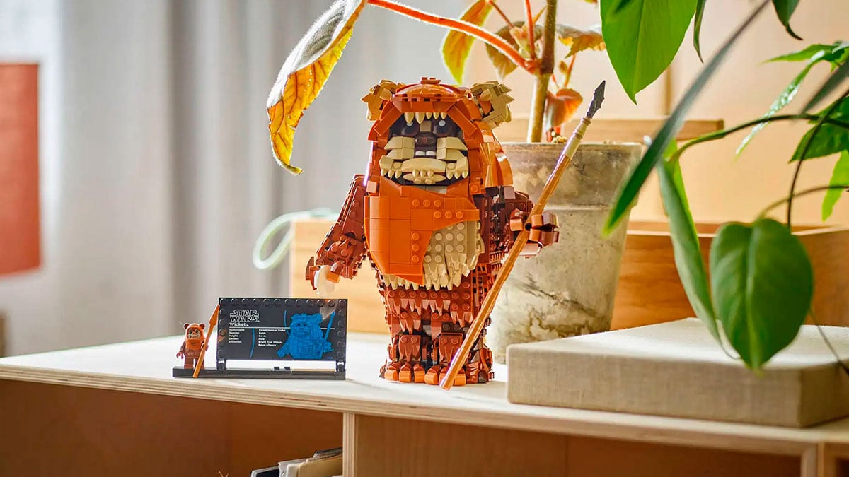 Wicket, o Ewok, ganha versão em LEGO (e até um lanchinho)