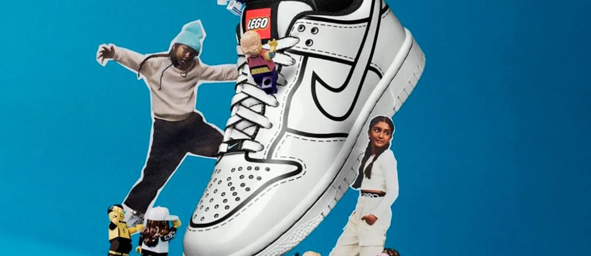 LEGO e Nike lançam tênis Dunk Low após sucesso do set de montar