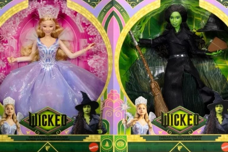 Mattel lança novas bonecas inspiradas em Wicked: For Good
