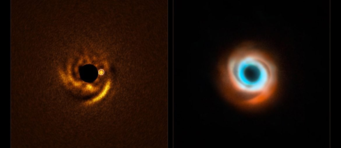 Astrônomos capturam o nascimento de um planeta com telescópio do ESO