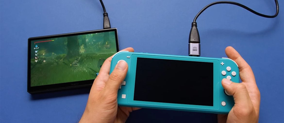 Modder cria upgrade que dá saída HDMI e tela OLED ao Nintendo Switch Lite