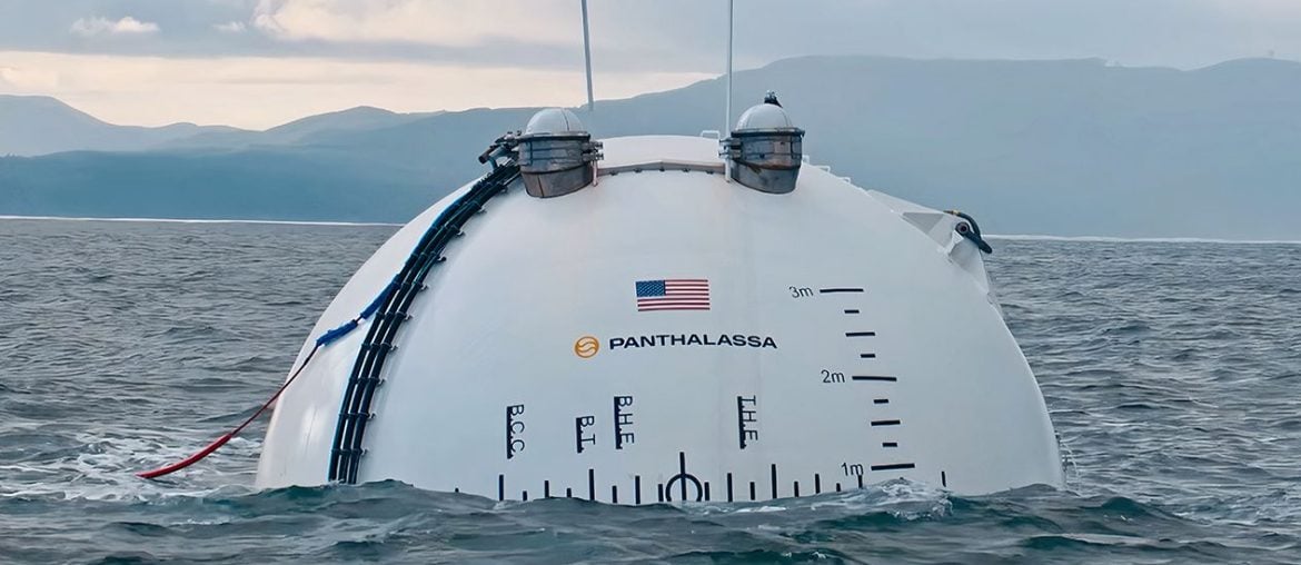 Ocean-2, uma boia futurista que transforma ondas em energia limpa