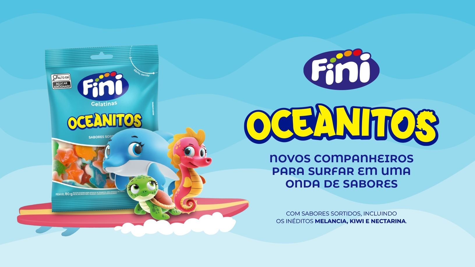Oceanitos chega ao Brasil pela Fini