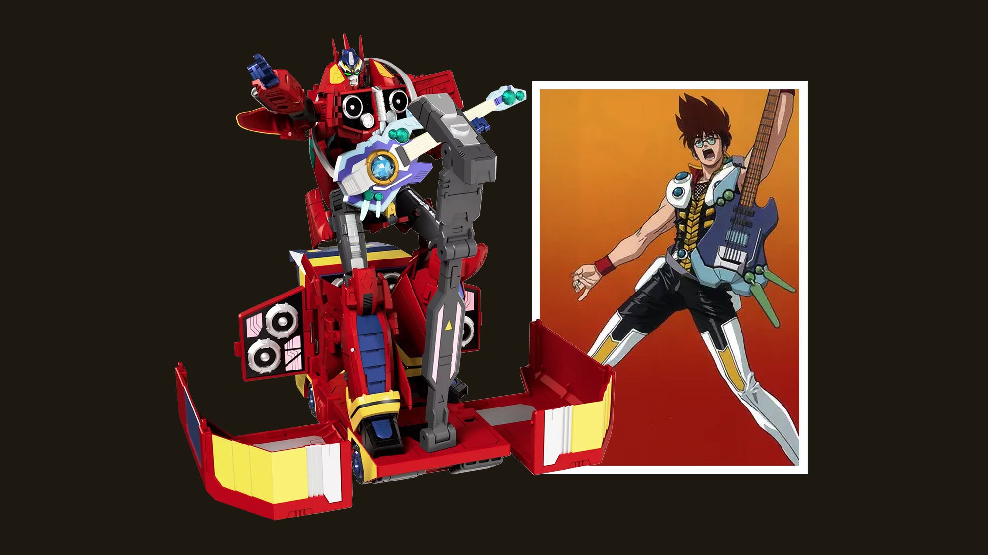 Basara Prime: quando Optimus Prime troca o caminhão pela guitarra