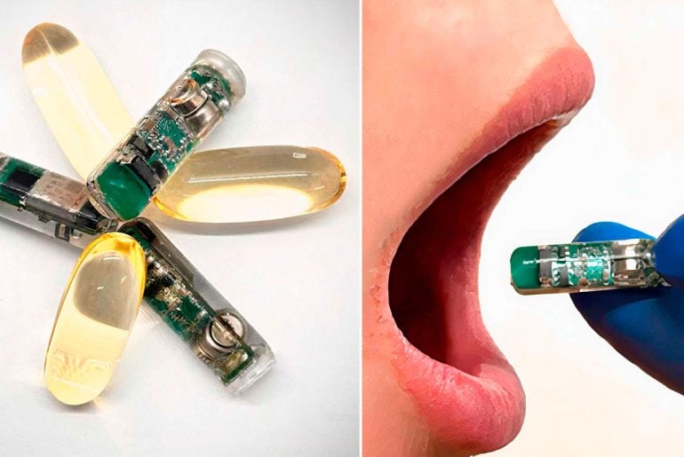 PillTrek: a cápsula inteligente que pode ser engolida para medir pH, temperatura e outros biomarcadores