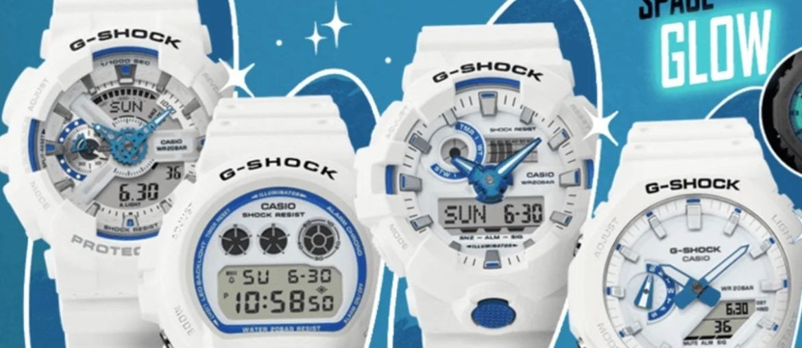 Marvel e G-Shock lançam coleção de relógios do Quarteto Fantástico com visual retrô-futurista